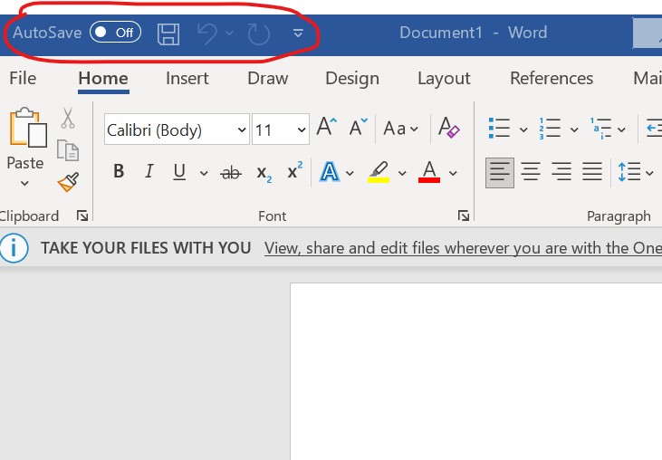 Larilyn's Tip of the Week Microsoft Word Quick Access Toolbar